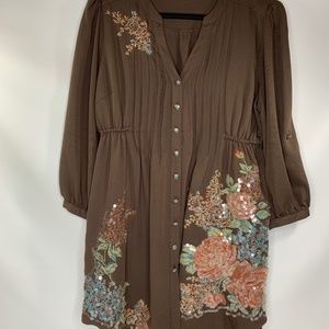 Women's Tunic Shirt Medium Tasha Polizzi Western, pre-owned